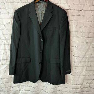 cezani suit jacket sports coat 100% wool sz 50L professional classic